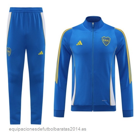 Nuevo Conjunto Completo Ropa Deportiva Con Cremallera Larga Boca Juniors 24/25 Azul Baratas
